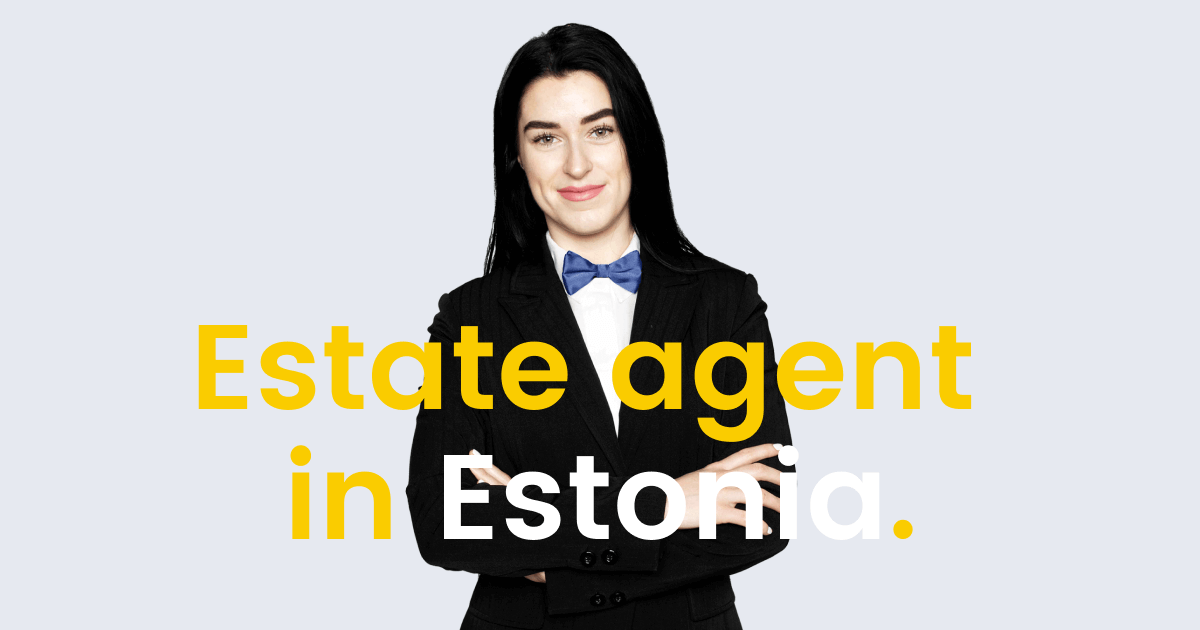 Estate agent in Estonia. / Veronica Velberg